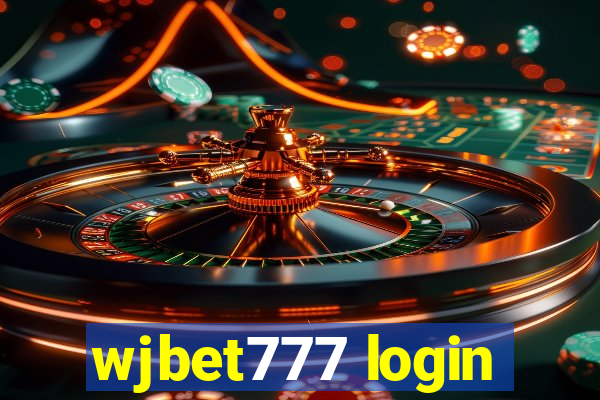 wjbet777 login